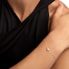 Thumbnail Image 3 of PDPAOLA™ at Zales 1/10 CT. T.W. Lab-Grown Multi-Diamond Heart Bracelet in 18K Gold