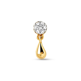 PDPAOLA™ at Zales Lab-Grown Diamond Accent Single Teardrop Earring in 18K Gold