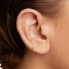 Thumbnail Image 2 of PDPAOLA™ at Zales Lab-Grown Diamond Accent Single Teardrop Earring in 18K Gold