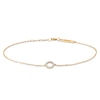 Thumbnail Image 4 of PDPAOLA™ at Zales 1/15 CT. T.W. Lab-Grown Diamond Circle Bracelet in 18K Gold