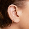 Thumbnail Image 2 of PDPAOLA™ at Zales Lab-Grown Diamond Accent Single Hoop Earring in 18K Gold