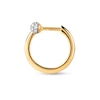 Thumbnail Image 3 of PDPAOLA™ at Zales Lab-Grown Diamond Accent Single Hoop Earring in 18K Gold