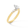 Thumbnail Image 3 of 5/8 CT. T.W. Multi-Shaped Diamond Five Stone Engagement Ring in 10K Gold