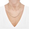 Thumbnail Image 4 of 4.5mm Silk Rope™ Chain Necklace in Solid 14K Gold - 22"