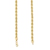 Thumbnail Image 3 of 5.7mm Silk Rope™ Chain Necklace in Solid 14K Gold - 24"
