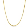 Thumbnail Image 1 of 3.7mm Silk Rope™ Chain Necklace in Solid 14K Gold - 22"
