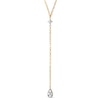 Thumbnail Image 1 of PDPAOLA™ at Zales 1/15 CT. T.W. Lab-Grown Multi-Diamond Teardrop "Y" Necklace in 18K Gold - 19.5”