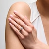 Thumbnail Image 2 of 1-1/3 CT. T.W. Certified Lab-Grown Diamond Frame Engagement Ring in 10K Gold (F/SI2)