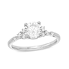 Thumbnail Image 1 of 1-1/5 CT. T.W. Certified Lab-Grown Diamond Tri-Sides Engagement Ring in 14K White Gold (F/VS2)