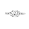 Thumbnail Image 4 of 1-1/5 CT. T.W. Certified Lab-Grown Diamond Tri-Sides Engagement Ring in 14K White Gold (F/VS2)