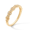 Thumbnail Image 3 of 1/15 CT. T.W. Diamond Art Deco Vintage-Style Stackable Anniversary Band in 10K Gold