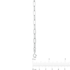 Thumbnail Image 3 of 3.9mm Paper Clip Chain Necklace in Solid Sterling Silver - 18”