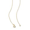 Thumbnail Image 3 of Bow Necklace in Solid 14K Gold