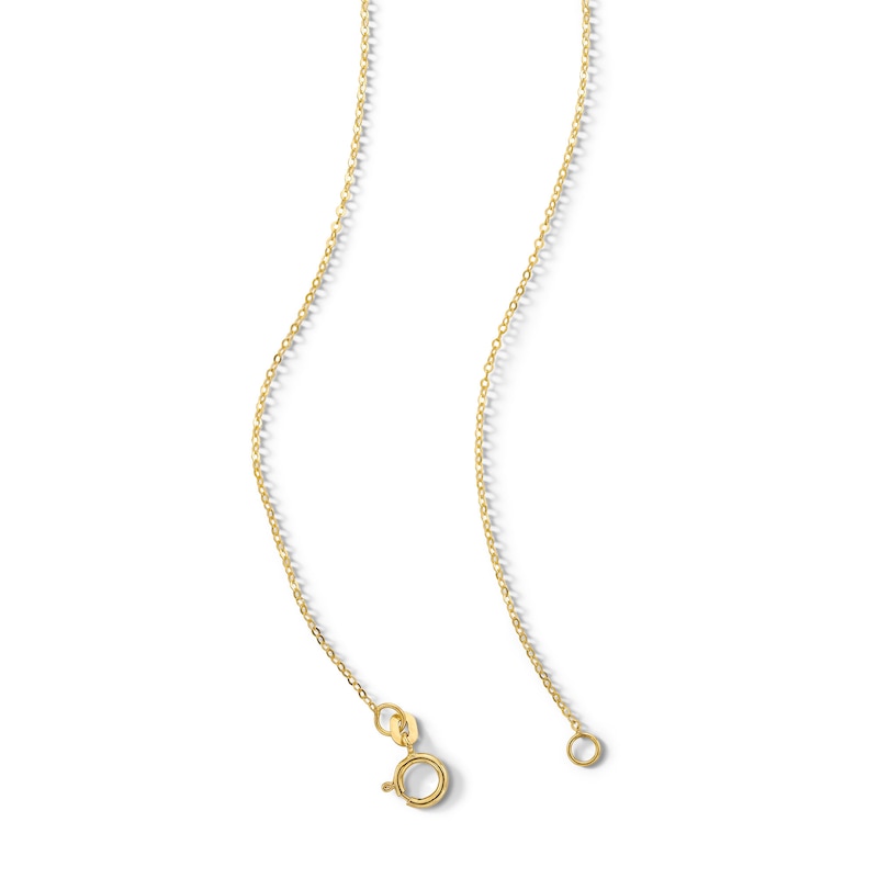 Main Image 3 of Bow Necklace in Solid 14K Gold