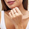 Thumbnail Image 2 of 1/5 CT. T.W. Multi-Diamond Chevron Split Shank Promise Ring in 10K Gold