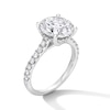 Thumbnail Image 5 of 4-1/2 CT. T.W. Certified Lab-Grown Diamond Hidden Frame Engagement Ring in 14K White Gold (F/VS2)