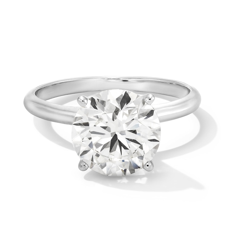Main Image 1 of 3 CT. Certified Lab-Grown Diamond Solitaire Engagement Ring in 14K White Gold (F/VS2)