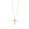Thumbnail Image 1 of Opal Cross Pendant in 10K Gold