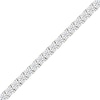 Thumbnail Image 1 of 4 CT. T.W. Lab-Grown Diamond Tennis Bracelet in Sterling Silver