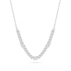 Thumbnail Image 1 of 1-1/2 CT. T.W. Lab-Grown Diamond Station Line Necklace in Sterling Silver