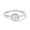 Thumbnail Image 1 of 7/8 CT. T.W. Certified Lab-Grown Diamond Frame Engagement Ring in 14K White Gold (F/VS2)