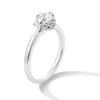 Thumbnail Image 3 of 7/8 CT. T.W. Certified Lab-Grown Diamond Frame Engagement Ring in 14K White Gold (F/VS2)