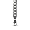 Thumbnail Image 3 of 12.0mm Hexagon Link Bracelet in Solid Stainless Steel with Matte Black Ion Plate - 9.0"