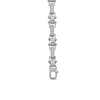 Thumbnail Image 3 of 1/4 CT. T.W. Diamond Industrial Link Bracelet in Stainless Steel - 8.75"