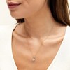 Thumbnail Image 2 of 1/3 CT. T.W. Multi-Diamond Flower Twist Teardrop Pendant in 10K Gold