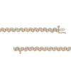 Thumbnail Image 3 of 1-1/2 CT. T.W. Multi-Diamond "S" Link Tennis Bracelet in 10K Gold