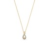 Thumbnail Image 1 of 1/5 CT. T.W. Diamond Infinity Pendant in 10K Gold