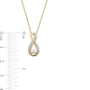 Thumbnail Image 3 of 1/5 CT. T.W. Diamond Infinity Pendant in 10K Gold