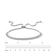 Thumbnail Image 3 of 1-1/2 CT. T.W. Diamond Tennis Bolo Bracelet in Sterling Silver - 9.5”