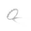 Thumbnail Image 3 of 1/6 CT. T.W. Multi-Diamond Seven Stone Stackable Anniversary Band in 10K White Gold