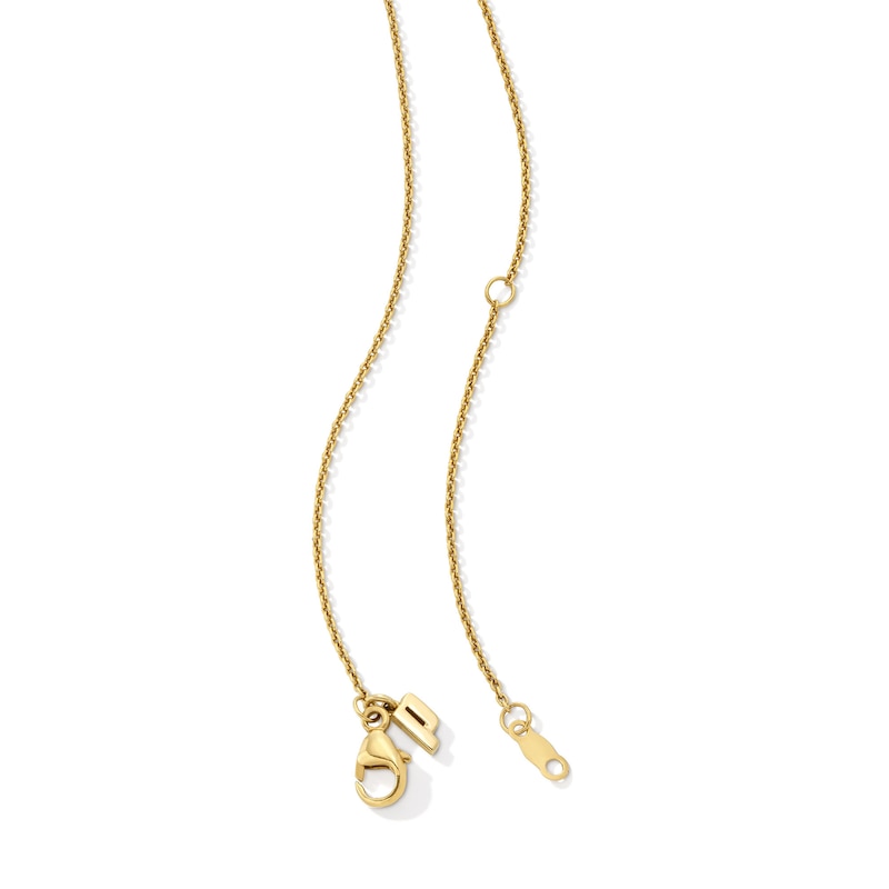 Main Image 2 of Zales x Prince 1/2 CT. T.W. Diamond Tennis Ball Necklace in 14K Gold