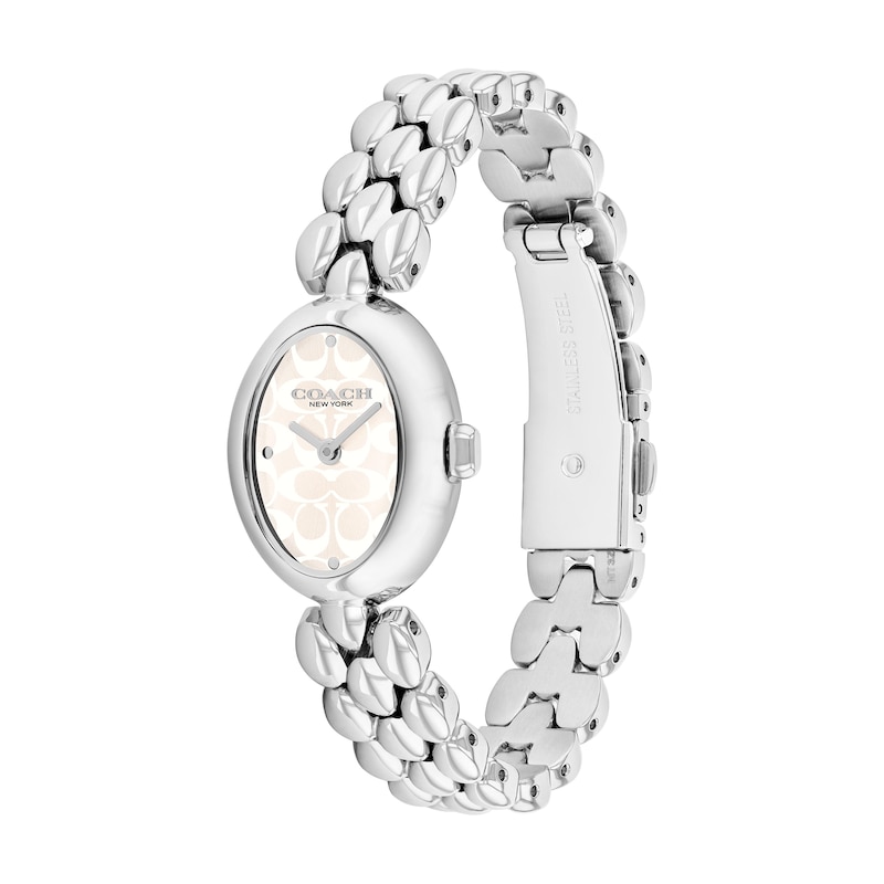 Main Image 2 of Ladies’ Coach Sammy Watch with Oval White Dial (Model: 14504416)