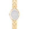 Thumbnail Image 3 of Ladies’ Coach Sammy Gold-Tone IP Watch with Oval White Dial (Model: 14504417)