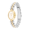Thumbnail Image 2 of Ladies’ Coach Sammy Two-Tone IP Watch with Oval White Dial (Model: 14504419)
