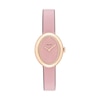 Thumbnail Image 1 of Ladies’ Coach Sammy Rose-Tone IP Pink Leather Strap Watch with Oval Pink Dial (Model: 14504423)