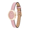 Thumbnail Image 2 of Ladies’ Coach Sammy Rose-Tone IP Pink Leather Strap Watch with Oval Pink Dial (Model: 14504423)