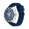Thumbnail Image 2 of Men's Coach Charter Blue Silicone Strap Automatic Watch with Navy Blue Dial (Model: 14602714)