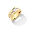 Thumbnail Image 3 of 2 CT. T.W. Certified Lab-Grown Diamond Channel-Set Ring in 10K Gold (F/SI2)