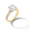 Thumbnail Image 3 of 3-1/2 CT. T.W. Certified Lab-Grown Diamond Double Row Engagement Ring in 14K Gold (F/SI2)