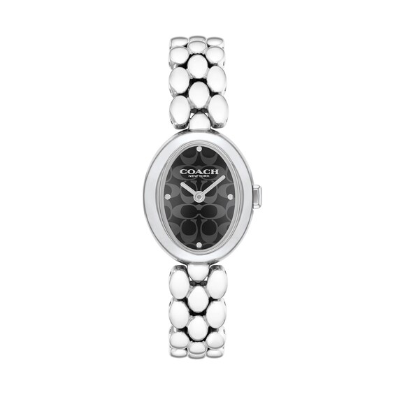 Ladies' Coach Sammy Watch with Oval Black Dial (Model: 14504420)