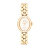 Thumbnail Image 1 of Ladies' Coach Sammy Gold-Tone IP Watch with Oval White Dial (Model: 14504417)