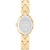 Thumbnail Image 3 of Ladies' Coach Sammy Gold-Tone IP Watch with Oval White Dial (Model: 14504417)