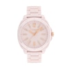 Thumbnail Image 1 of Ladies' Coach Kitt Crystal Accent Pink Ceramic Watch with Pink Dial (Model: 14504408)