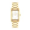 Thumbnail Image 1 of Ladies' Coach Reese Crystal Accent Gold-Tone IP Watch with Rectangular White Dial (Model: 14504316)