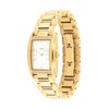 Thumbnail Image 2 of Ladies' Coach Reese Crystal Accent Gold-Tone IP Watch with Rectangular White Dial (Model: 14504316)