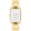 Thumbnail Image 3 of Ladies' Coach Reese Crystal Accent Gold-Tone IP Watch with Rectangular White Dial (Model: 14504316)